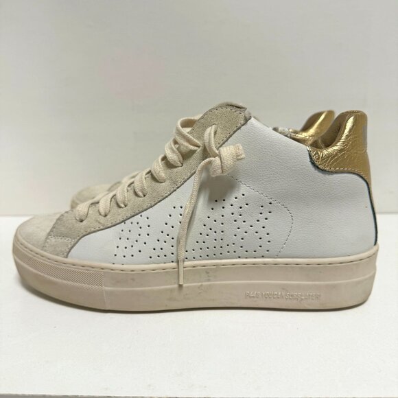 P448 Thea Mid Top Sneakers - Picture 4 of 11